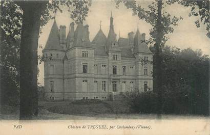 CPA FRANCE 86 "Château de Tréguel par Chalandray"