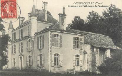 CPA FRANCE 86 "Couhé Vérac, château de l'Abbaye de Valence"