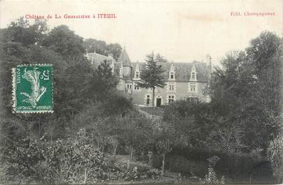 CPA FRANCE 86 "Iteuil, château de la Grusalière"