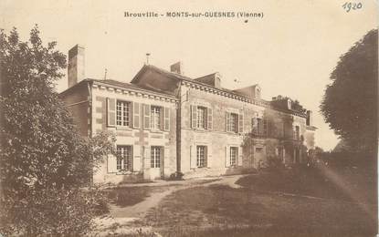 CPA FRANCE 86 "Brouville, Monts Sur Guesnes"