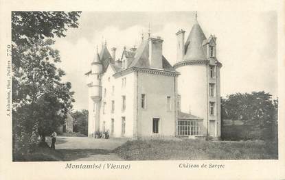 CPA FRANCE 86 "Montamisé, château de Sarzec"