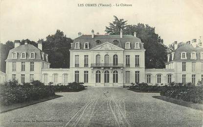 CPA FRANCE 86 "Les ormes, le château"