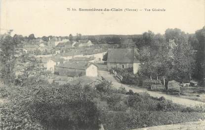 CPA FRANCE 86 "Sommières du Clain, vue générale"