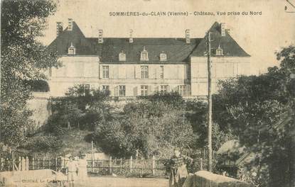 CPA FRANCE 86 "Sommières du Clain, château"