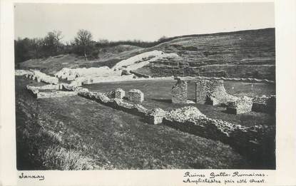 CPSM FRANCE 86 "Sanxay, ruines Gallo Romaines" / DOS NON CP