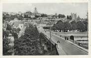 86 Vienne CPSM FRANCE 86 "Chauvigny, vue générale et le pont sur la Vienne"