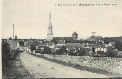 CPA FRANCE 86 "Saint Savin sur Gartempe, vue générale"
