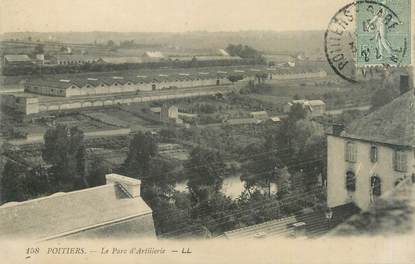CPA FRANCE 86 "Poitiers, le parc d'Artillerie"