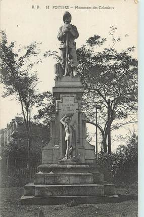 CPA FRANCE 86 "Poitiers, monument des coloniaux"
