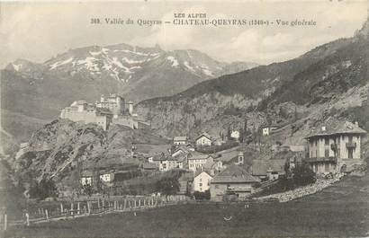 CPA FRANCE 05 "Château Queyras, vue générale"