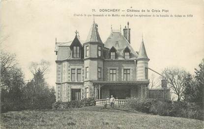 CPA FRANCE 08 "Donchéry, château de la Croix Piot"