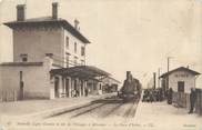 13 Bouch Du Rhone CPA FRANCE 13 "La gare d'Istres"