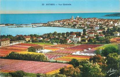 CPA FRANCE 06 "Antibes, vue générale "