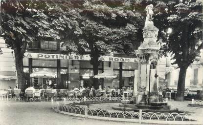 CPSM FRANCE 73 "Aix les Bains, la fontaine chaude sulfureuse et la potinière"