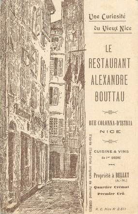 CPA FRANCE 06 "Nice, le restaurant Alexandre Bouttau"