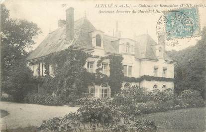 CPA FRANCE 37 "Luzillé, château de Beauchêne"