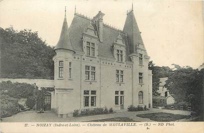 CPA FRANCE 37 "Noizay, château de Maulaville"
