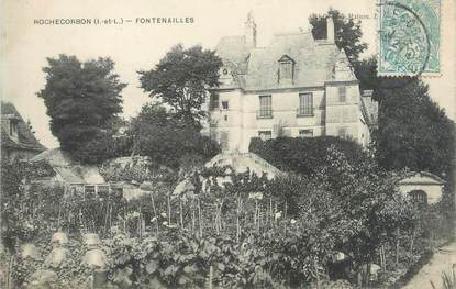 CPA FRANCE 37 "Fontenailles, Rochecorbon"