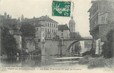 / CPA FRANCE 38 "Pont de Beauvoisin, le pont François 1er sur Guiers"