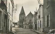 37 Indre Et Loire CPSM FRANCE 37 "Limeray, la rue principale et l'église"