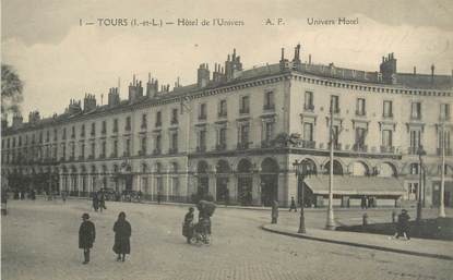 CPA FRANCE 37 "Tours, hôtel de l'univers"