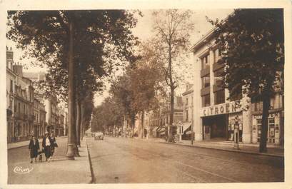 CPA FRANCE 37 "Tours, l'avenue de Grammont" / CITROEN