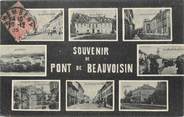 38 Isere / CPA FRANCE 38 "Souvenir de Pont de Beauvoisin"