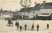 03 Allier CPA FRANCE 03 "Lurcy Lévy, place de la liberté"