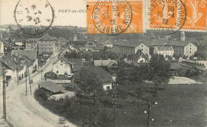 / CPA FRANCE 38 "Pont de Beauvoisin, vue"