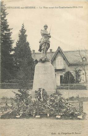 CPA FRANCE 03 "Dompierre sur Besbre, le monument des combattants"