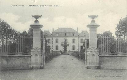 CPA FRANCE 03 "Champfeu, villa Caroline "