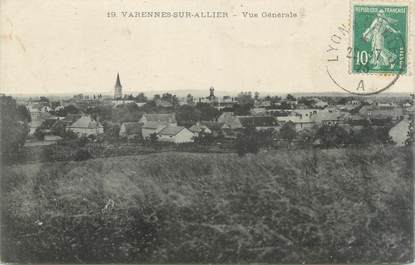 CPA FRANCE 03 "Varennes sur Allier, vue générale"