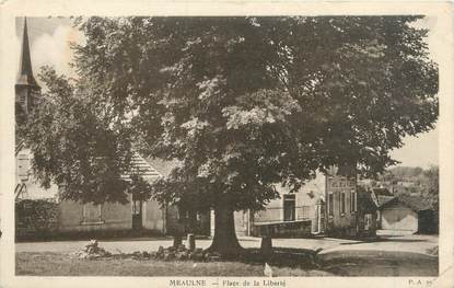 CPA FRANCE 03 "Méaulne, place de la liberté"