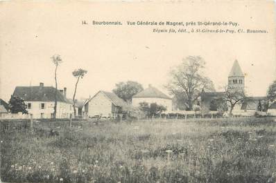 CPA FRANCE 03 "Vue générale de Magnet près Gérand le Puy"