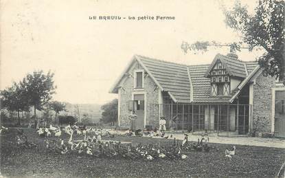 CPA FRANCE 03 "Le Breuil, la petite ferme"