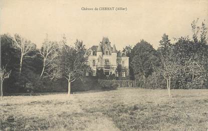 CPA FRANCE 03 "Château de Ciernat"