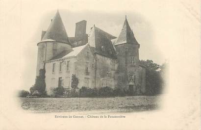 CPA FRANCE 03 "Environs de Gannat, château de la Fauconnière"