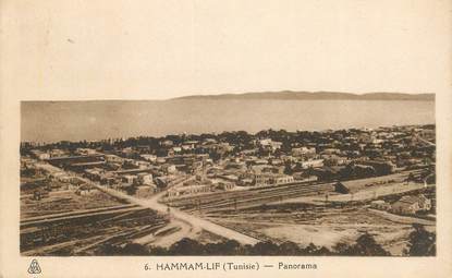 CPA TUNISIE "Hammam Lif, panorama"