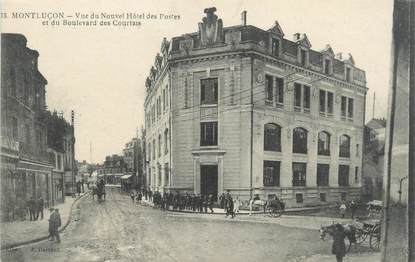 CPA FRANCE 03 "Montluçon, vue du nouvel hôtel des postes"