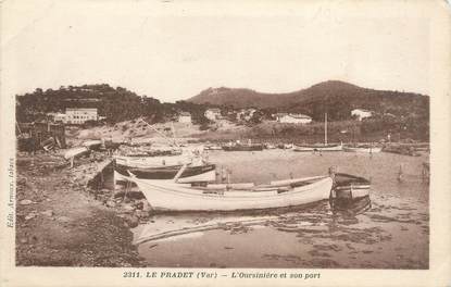 CPA FRANCE 83 "Le Pradet, l'Oursinière et son port"
