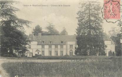 CPA FRANCE 77 "Canton de Montfort l'Amaury, château de la Couarde"