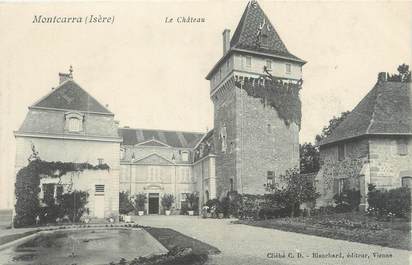 CPA FRANCE 38 "Montcarra, le château"