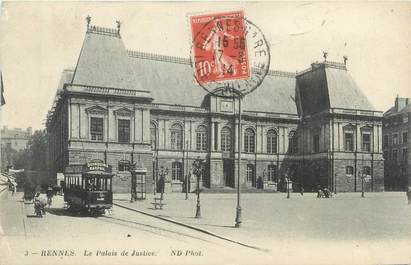 CPA FRANCE 35 "Rennes, le palais de justice"