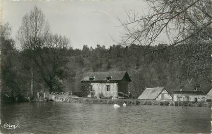 CPSM FRANCE 27 "Montfort sur Risle, le lac des Cygnes"