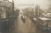 92 Haut De Seine CPA FRANCE 92 "Rueil, avenue du chemin de fer" / INONDATION 1910