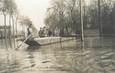 CPA FRANCE 92 "Rueil, avenue de Paris" / INONDATIONS 1910