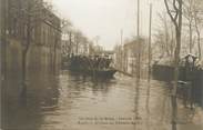 92 Haut De Seine CPA FRANCE 92 "Rueil, avenue du chemin de fer" / INONDATIONS 1910