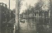 92 Haut De Seine CPA FRANCE 92 "Rueil, avenue du chemin de fer" / INONDATIONS 1910