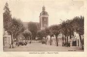 72 Sarthe CPA FRANCE 72 "Chateau du Loir, place de l'église"