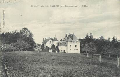 CPA FRANCE 03 "Commentry, château de La Combe"